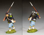 King & Country Soldiers CW127 ACW Infantryman Advancing Rifle On Shoulder