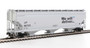 Walthers Mainline 910-7734 Union Pacific HO Scale 60' 3-Bay Covered Hopper Rd No 90725