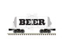 Atlas 3004845 Beer (Generic) 1934, 2003 (Black/White) Tank Car O Scale