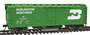 Walthers Trainline 931-1753 Burlington Northern 40' Plug Door HO Track Cleaning Box Car