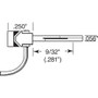 Kadee #148 HO Scale 140-Series Whisker Metal Couplers With Gearboxes