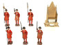 WBritain Britains Lot Yeoman of the Guard with Pike From Set #1257