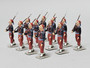 French Zouaves Marching 54mm Rolf W. Nelson Toy Soldiers