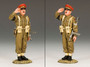King &Country DD155 Saluting British Military Policeman Historical Figure