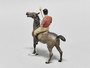 Heyde Germany Lead Polo Player Mounted with Mallet Figure