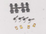Kadee 5 HO Scale Universal Metal Couplers w/ Gearboxes Medium Centerset Shank