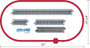 Kato N Scale Train 106-0018 Santa Fe Super Chief Starter Set