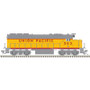 Atlas HO Scale 10004020 GP40 Silver Union Pacific #501