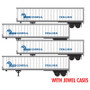 Micro-Trains Line Conrail Clean Trailer 4-pk N Scale 983 02 227