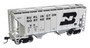 Walthers Mainline 910-7974 37' 2980 Cubic-Foot 2-Bay Covered Hopper - Ready to Run -- BN #441312