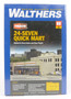 Walthers Cornerstone Series HO Scale 24-Seven Quick Mart Building Kit 933-3477