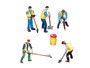 Lionel 83171 O MoW Workers Figures/5pc