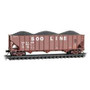 Microtrains 10800560 N 100-Ton 3-Bay Ribside Open Hopper w/Coal Load Soo Line 60841