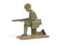 Quartermaster Corps British Infantry Soldier Kneeling Loading Rifle World War I