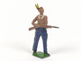 W Britain Toy Soldiers North American Indian On Foot With Rifle Standing Guard D