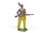 W Britain Toy Soldiers North American Indian On Foot With Rifle Standing Guard B