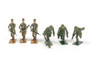 Fusilier Miniatures World War II German Infantry Toy Soldiers 6 Pieces