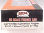 HO Atlas 1957-1 ACF 6-Bay Cylindrical Hopper Missouri Pacific 710222