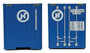 Walthers SceneMaster 949-8208 HO Scale Hanjin 40' Hi-Cube Corrugated Container