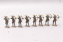 W Britain #202 Togoland Warriors 8 Piece Set