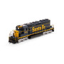 Athearn ATH87325 HO Santa Fe SD40 Diesel Locomotive With Sound #5014