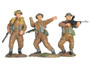 W Britain 17714 Historical WWII British Infantry Advancing Set 1 3 Pieces