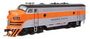 Walthers Mainline 910-11418 EMD F7 A-B Set Standard DC Western Pacific 916A 916B