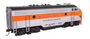 Walthers Mainline 910-11420 EMD F7 A Standard DC Western Pacific 921A