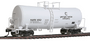 Walthers HO Gold Line(TM) 16,000 Gallon Funnel-Flow Tank Car - Single Car - Assembled -- Georgia Marble (HARX)