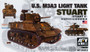 AFV35053 AFV Club M3A3 Stuart Light Tank 1/35 Scale Model Kit