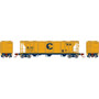 Athearn N 28348 PS-2 2893 3-Bay Covered Hopper C&O #628038