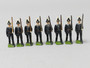WBritain Historical Figures Set 2035 Svea Lifeguard Ceremonial Dress 8 Figures