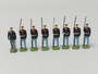 WBritain Historical Figures Set 228 United States Marines Blue Uniform 8 Figures