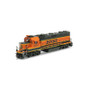 Athearn G66257 HO GP39-2u Locomotive BNSF #2837