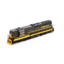 Rapido Trains 050605 HO EMD SD7 (DC/DCC/Sound) Rio Grande Bumble Bee #5300