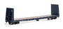 Athearn 17224 HO 60' Bulkhead Flatcar, Montana Rail Link 62001