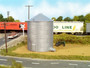 Rix Products 628-0304 33' Tall Grain Bin HO Scale Model Train Building Kit