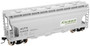 Atlas Trainman HO #20000482 ACF 3650 Covered Hopper Kaiser Chemicals #63621