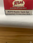 Atlas HO #1712-2 ACF Kaolin Tank Car Anglo-American Clays #78638