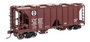 Walthers Mainline 910-49707 HO ACF 1958 Cu Ft Covered Hopper Santa Fe #182059