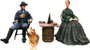 WBritain 31305 “A Welcome Visitor from Home” Union Officer his Wife and Dog Historical Figure