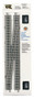 Bachmann HO 44576 EZ Track #6 Remote Crossover Turnout Right (Nickel Silver)