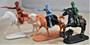 LOD Enterprises Plastic Figure Set 049 Revolutionary War Cavalry Flintlock