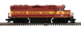 Atlas O Premier 30138581 GP40 Locomotive Wisconsin Central 3021 (Maroon/Yellow/Black) 3RL