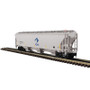 Atlas O 3001920 Trinity 5161 Covered Hopper ADM Leaf Logo Gray/Blue 3RL