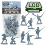 LOD Enterprises Plastic Figures LOD012 Revolutionary War Continental Regular Army