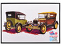 AMT #1490 1927 Ford Model T Touring (2 in 1) 1/25 Scale Model Kit