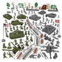 BMC 67375 CTS WW2 Battle of the Bulge - Plastic Army Men 130pc Soldier Figure Playset