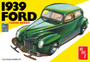 AMT #1434 1/25 Scale 1939 Ford Sedan Street Rod Series Plastic Model Kit