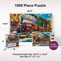 MasterPieces Railways "Fall Passage" 1000 Piece Jigsaw Puzzle